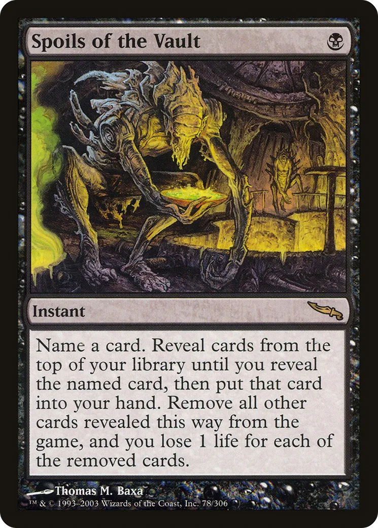 Spoils of the Vault — Mirrodin — Magic: The Gathering