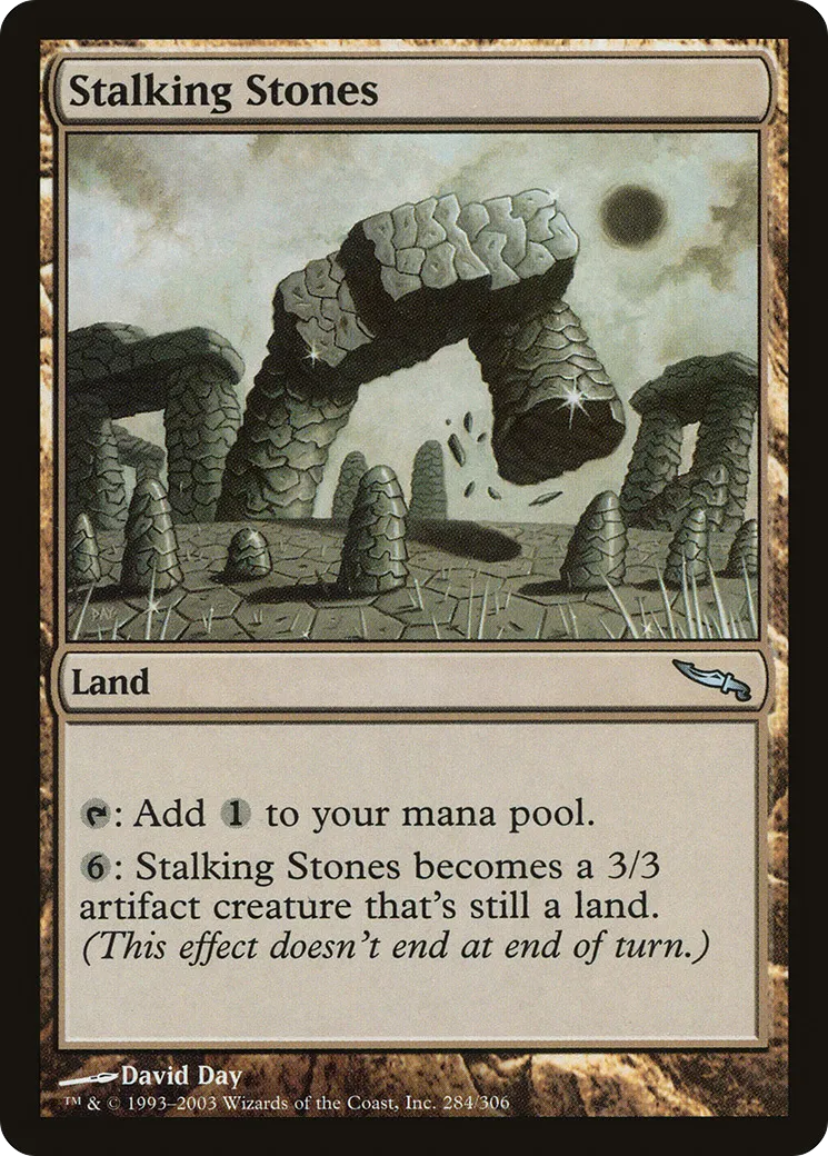 Stalking Stones — Mirrodin — Magic: The Gathering
