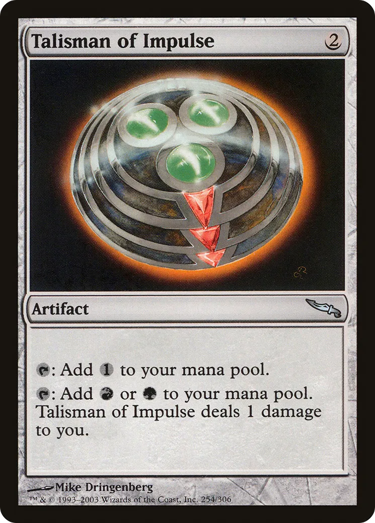 Talisman d'impulsion — Mirrodin — Magic: The Gathering
