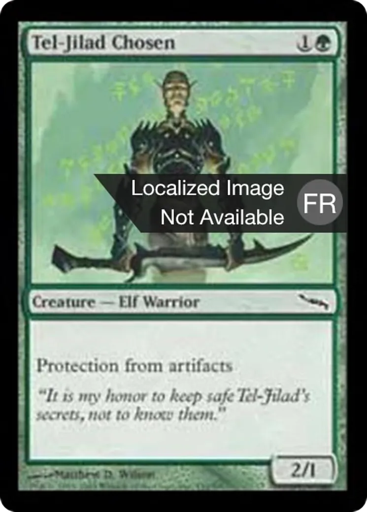 Élu de Tel-Jilad — Mirrodin — Magic: The Gathering