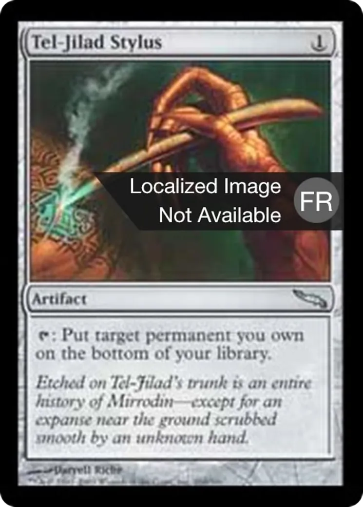 Stylet de Tel-Jilad — Mirrodin — Magic: The Gathering