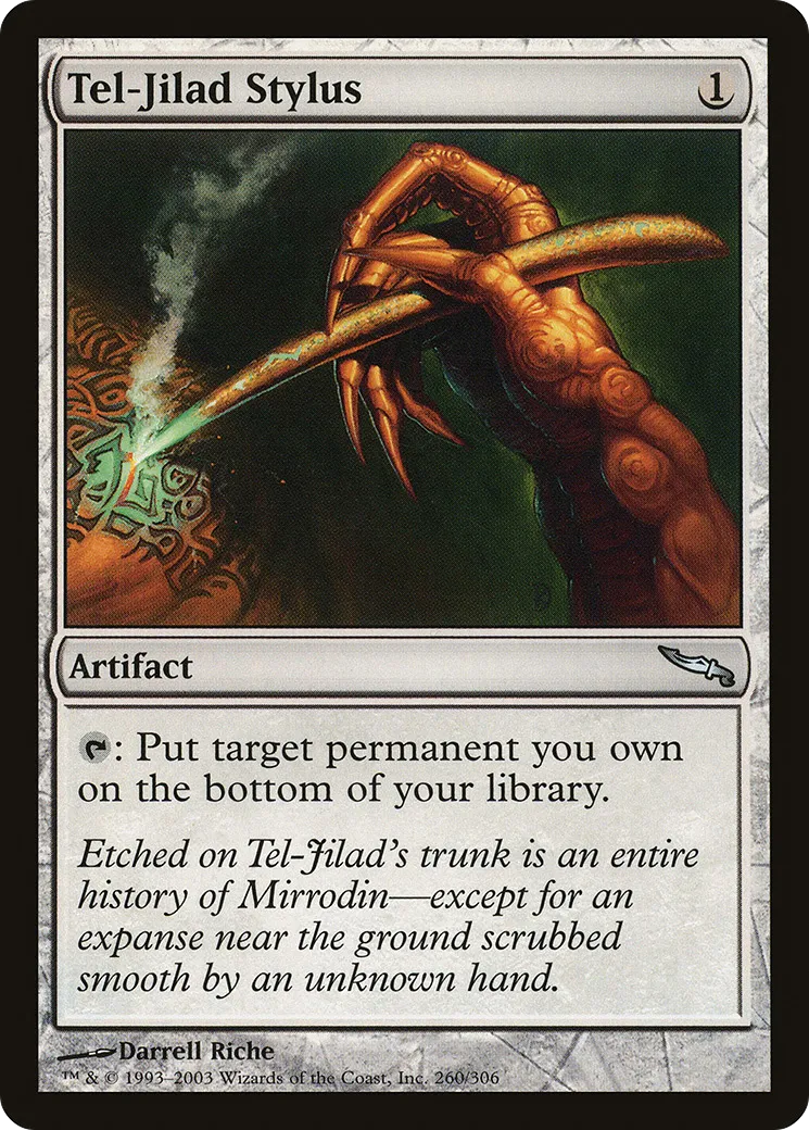 Stylet de Tel-Jilad — Mirrodin — Magic: The Gathering