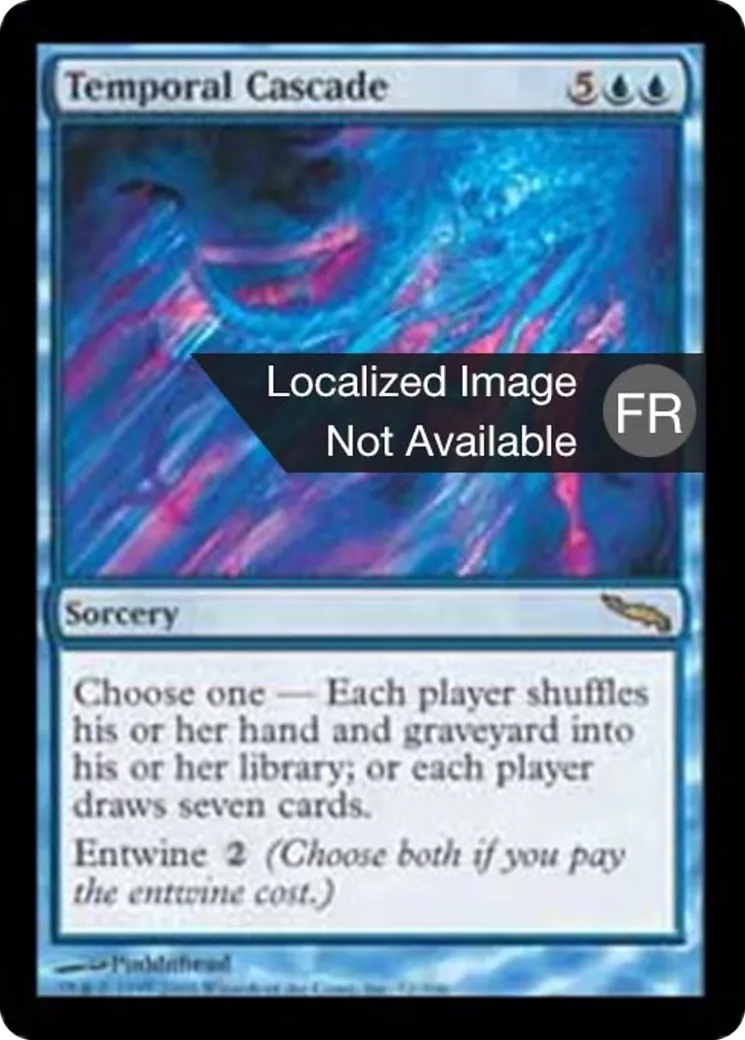 Cascade temporelle — Mirrodin — Magic: The Gathering