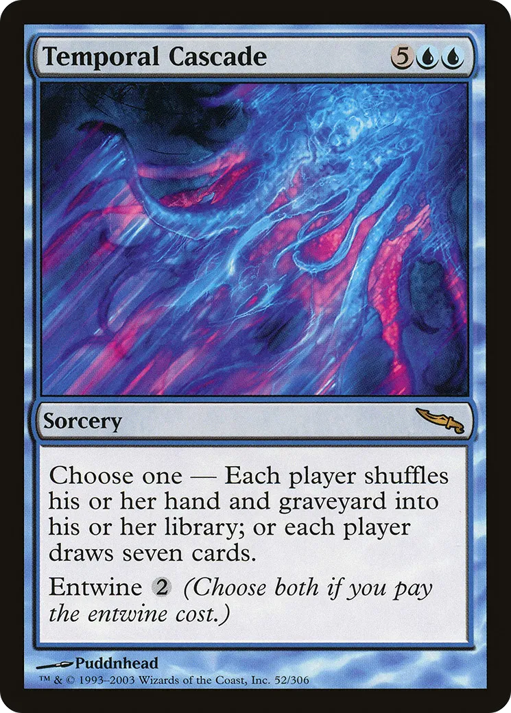 Cascade temporelle — Mirrodin — Magic: The Gathering