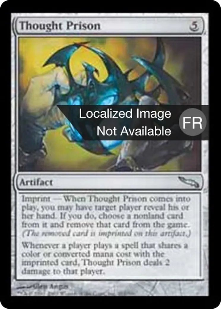 Prison cérébrale — Mirrodin — Magic: The Gathering