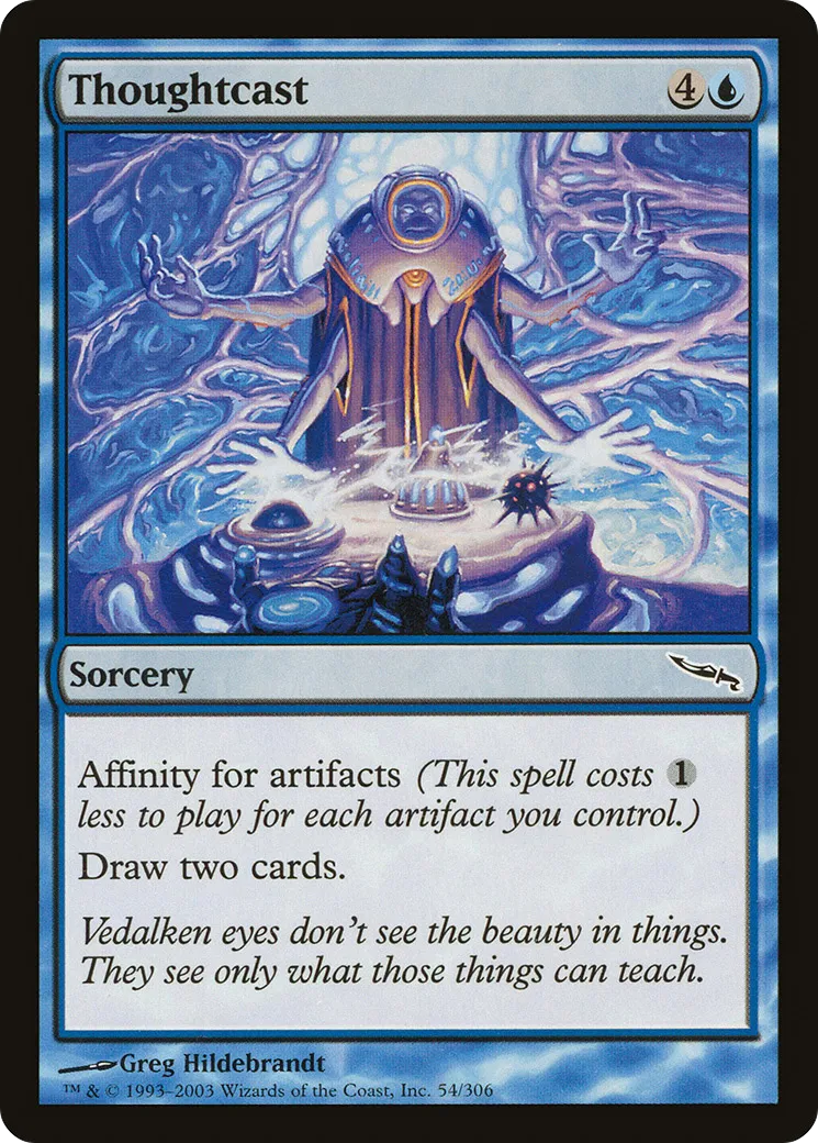 Thoughtcast — Mirrodin — Magic: The Gathering
