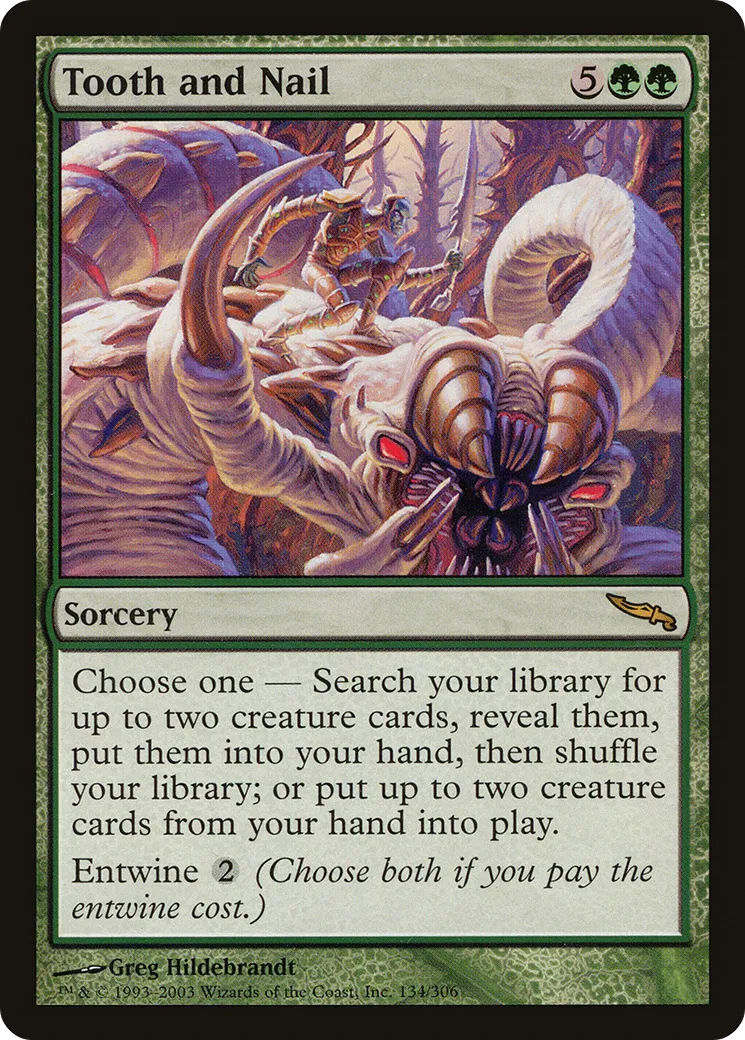 Dent et ongle — Mirrodin — Magic: The Gathering