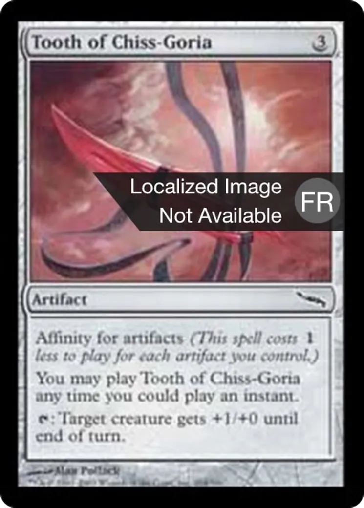 Croc de Chiss-Goria — Mirrodin — Magic: The Gathering