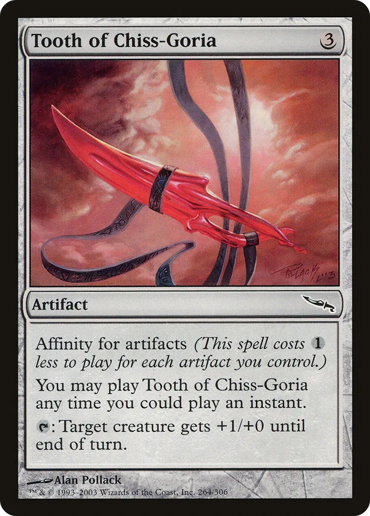 Croc de Chiss-Goria — Mirrodin — Magic: The Gathering