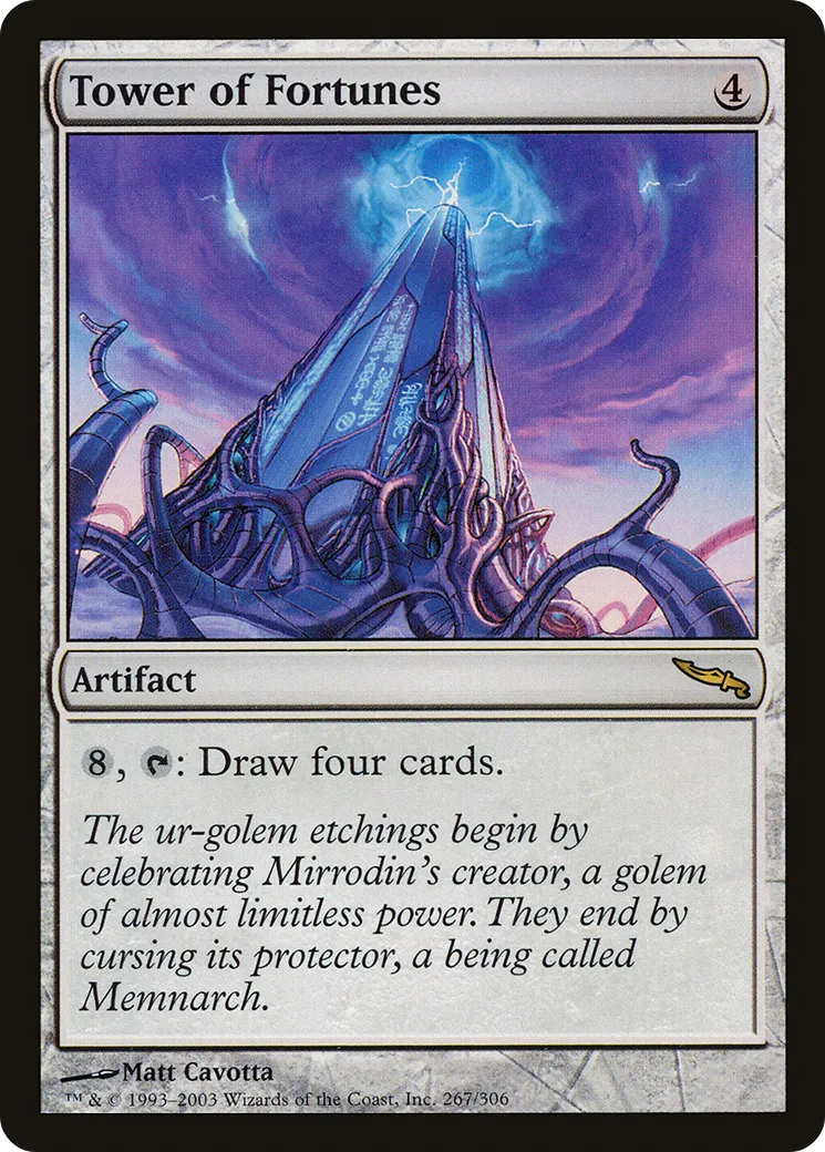 Tower of Fortunes — Mirrodin — Magic: The Gathering