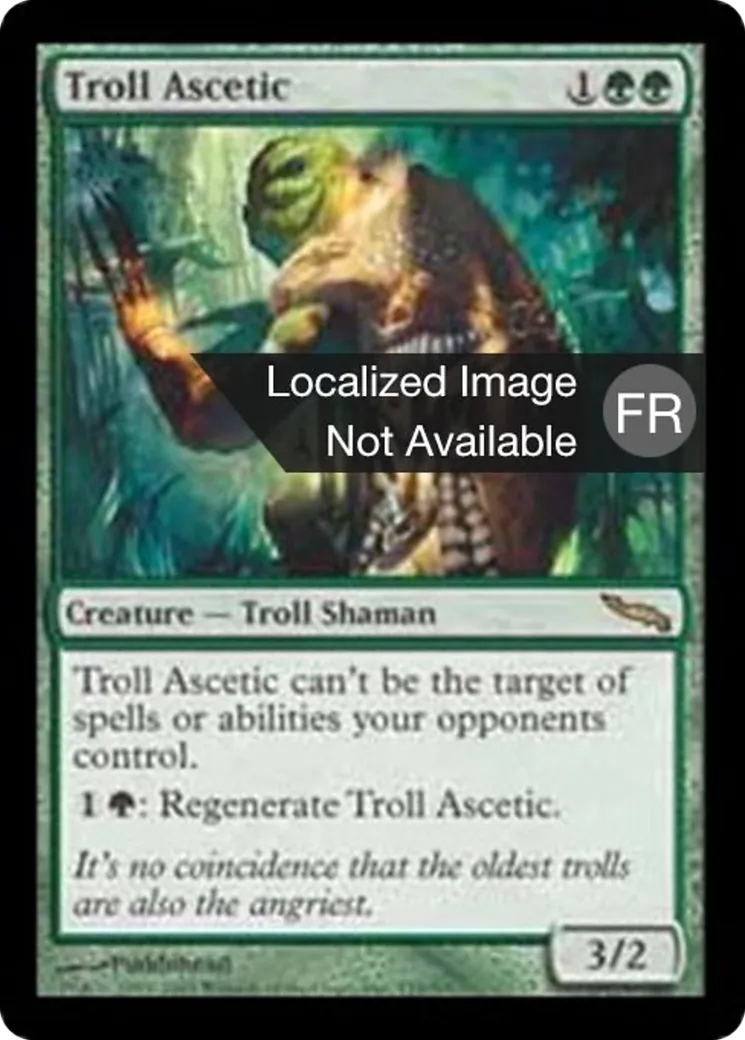 Ascète troll — Mirrodin — Magic: The Gathering