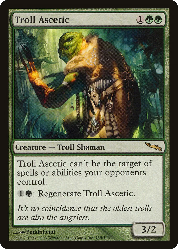 Troll Ascetic — Mirrodin — Magic: The Gathering