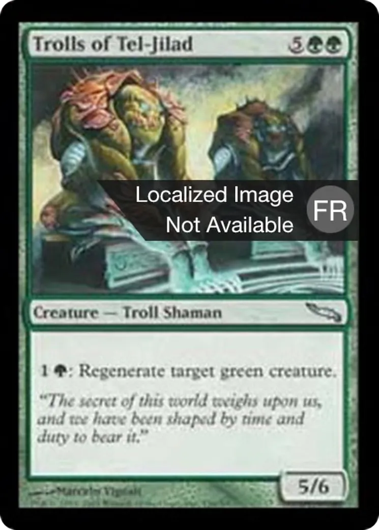 Trolls de Tel-Jilad — Mirrodin — Magic: The Gathering