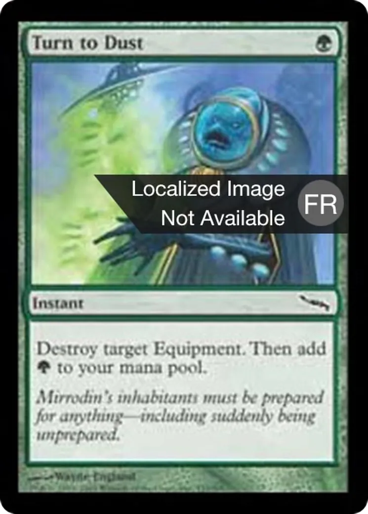Réduire en poussière — Mirrodin — Magic: The Gathering