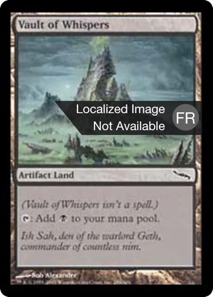 Caveau des chuchotements — Mirrodin — Magic: The Gathering