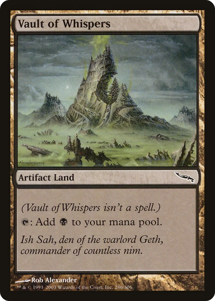 Vault of Whispers — Mirrodin — Magic: The Gathering