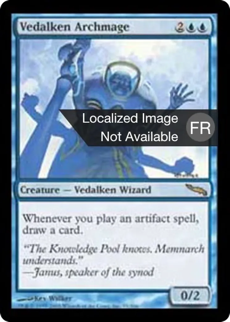 Archimage vedalken — Mirrodin — Magic: The Gathering