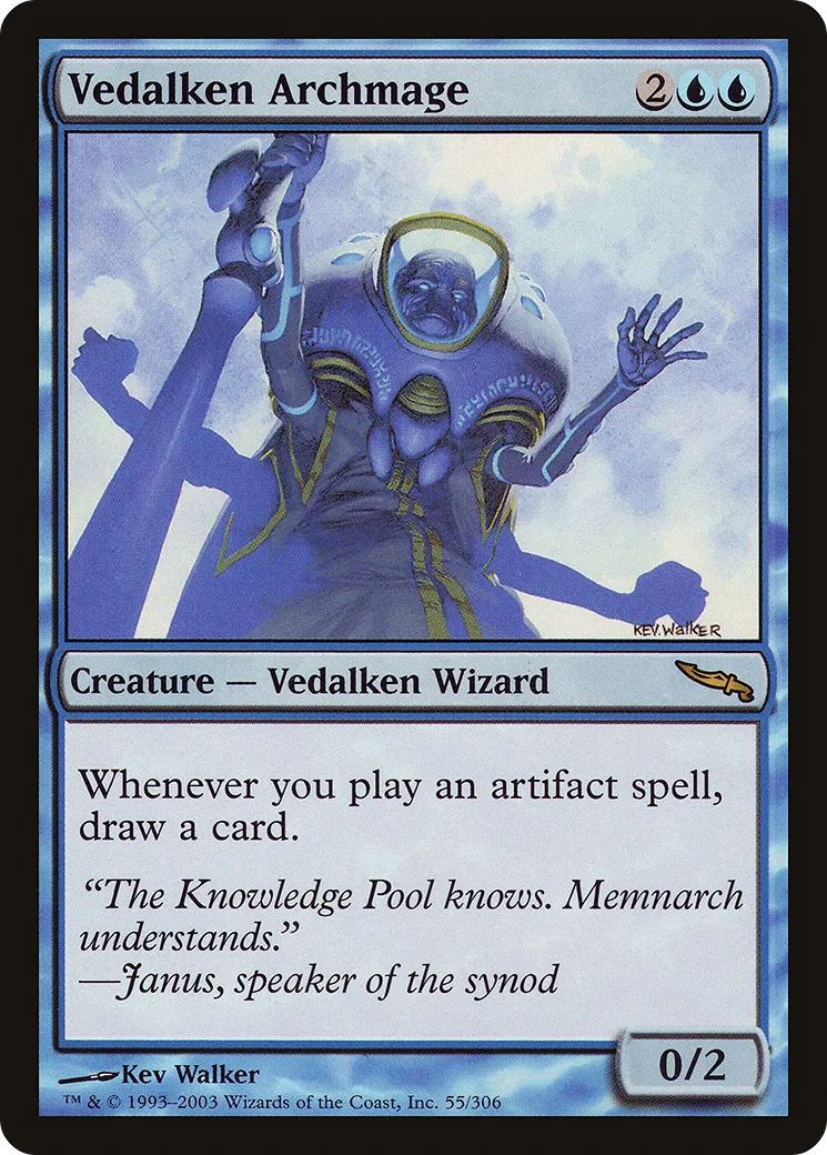 Vedalken Archmage — Mirrodin — Magic: The Gathering