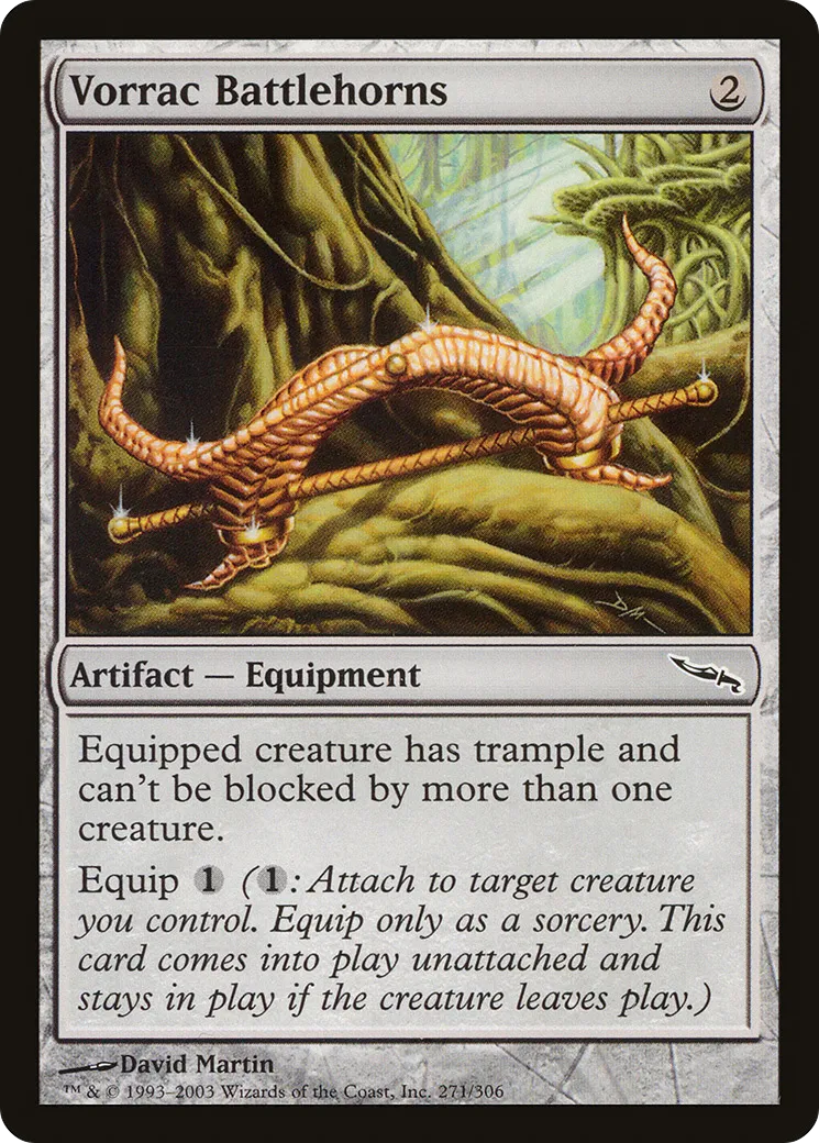 Vorrac Battlehorns — Mirrodin — Magic: The Gathering