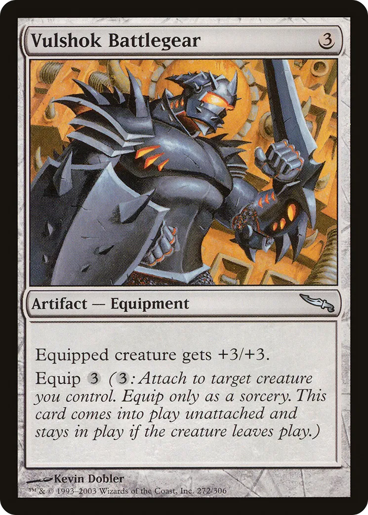 Vulshok Battlegear — Mirrodin — Magic: The Gathering
