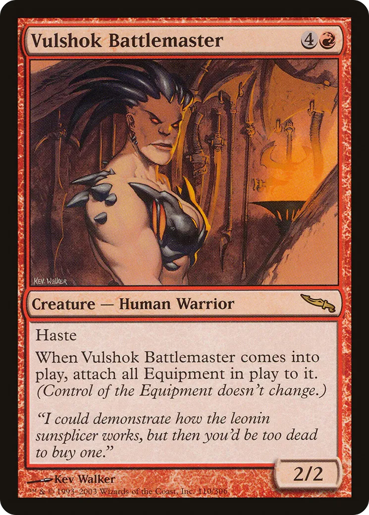 Vulshok Battlemaster — Mirrodin — Magic: The Gathering