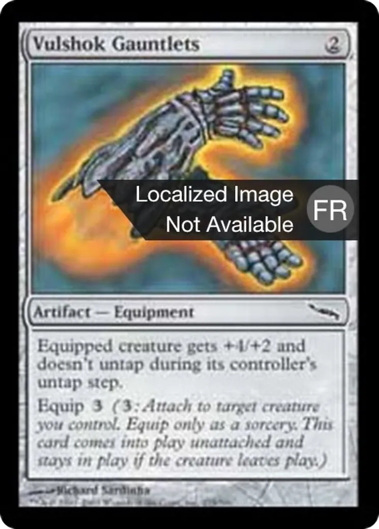 Gantelets vulshoks — Mirrodin — Magic: The Gathering