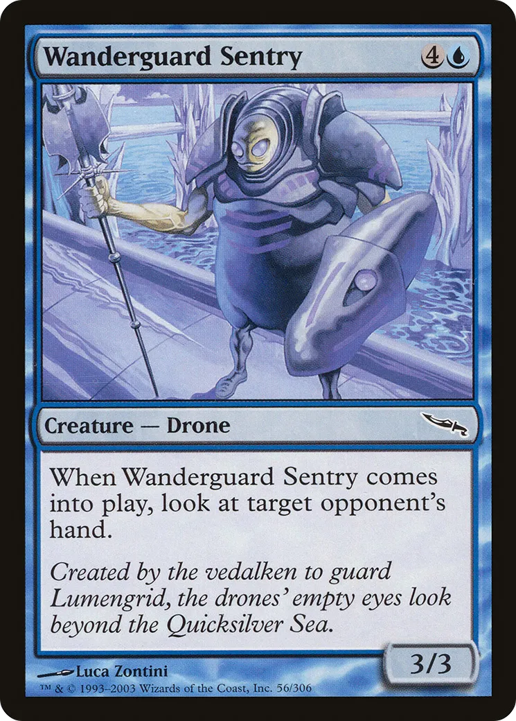 Wanderguard Sentry — Mirrodin — Magic: The Gathering
