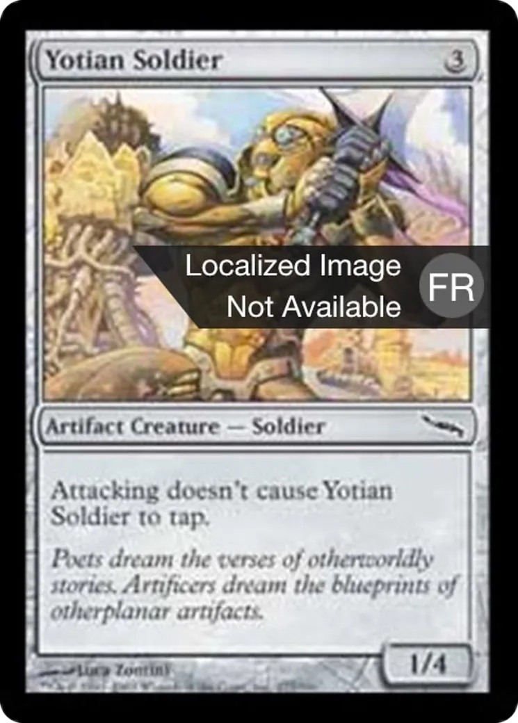 Soldat yotien — Mirrodin — Magic: The Gathering