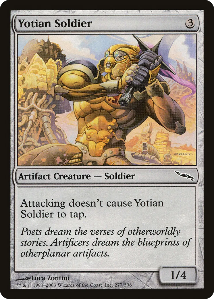 Soldat yotien — Mirrodin — Magic: The Gathering