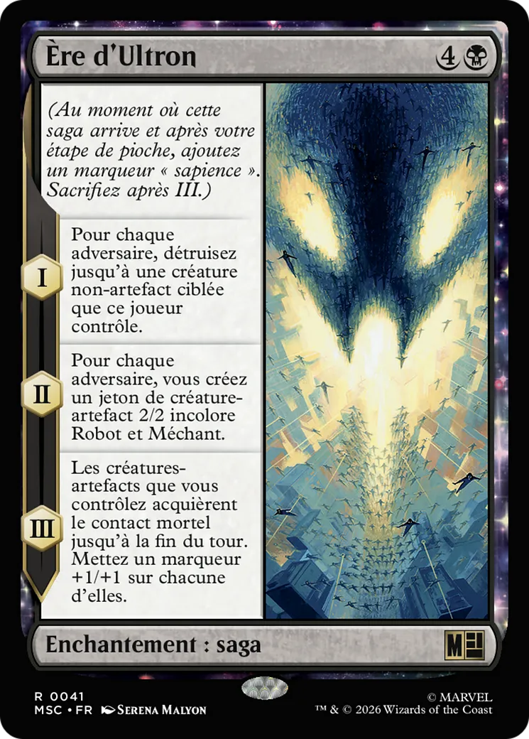 Ère d'Ultron — Marvel Super Heroes Commander — Magic: The Gathering