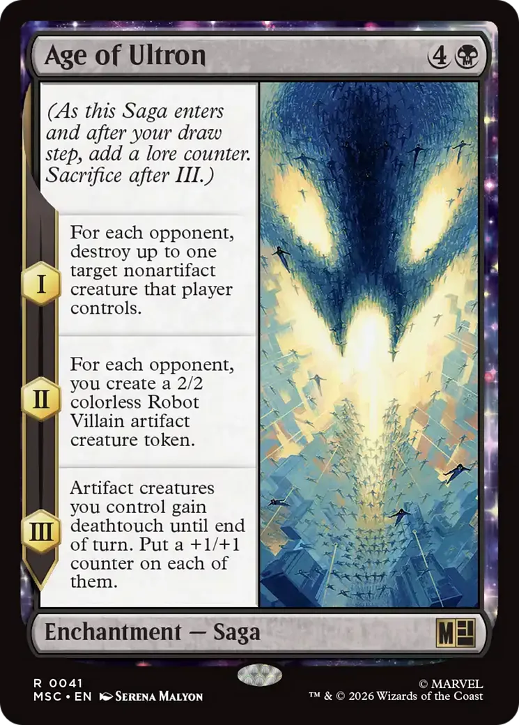 Ère d'Ultron — Marvel Super Heroes Commander — Magic: The Gathering
