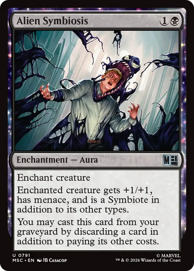 Alien Symbiosis — Marvel Super Heroes Commander — Magic: The Gathering