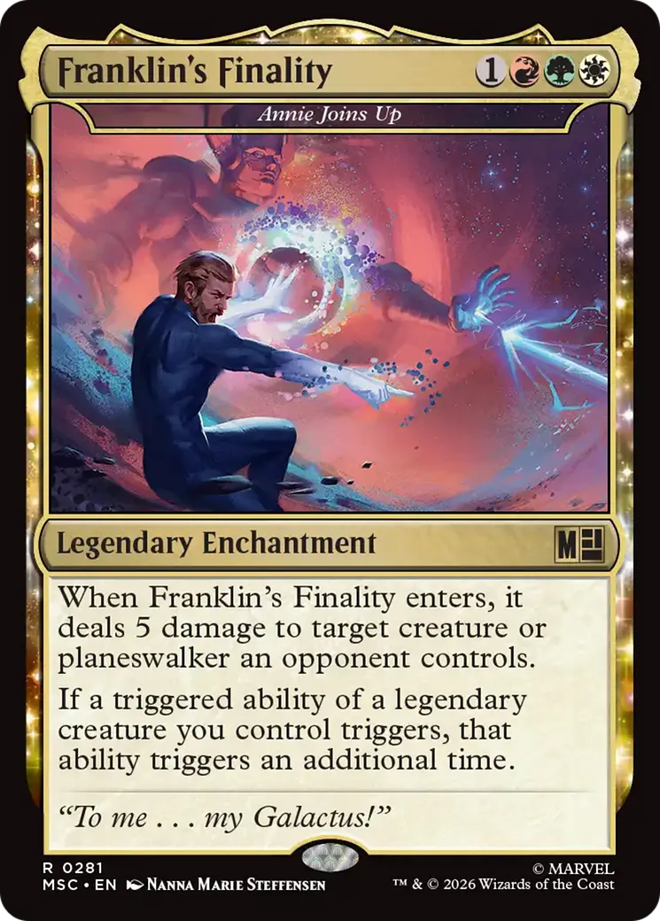 Annie Joins Up — Marvel Super Heroes Commander — Magic: The Gathering