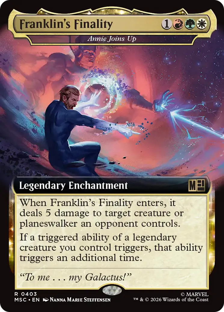 Annie Joins Up — Marvel Super Heroes Commander — Magic: The Gathering