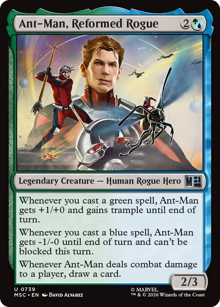 Ant-Man, gredin repenti — Marvel Super Heroes Commander — Magic: The Gathering