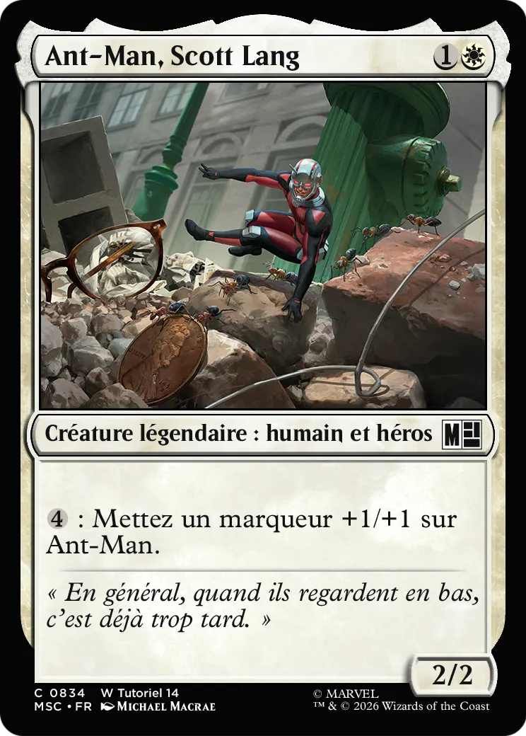 Ant-Man, Scott Lang — Marvel Super Heroes Commander — Magic: The Gathering