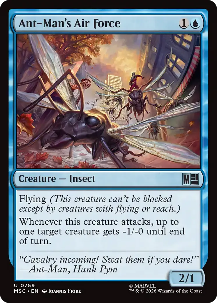 Escadrille d'Ant-Man — Marvel Super Heroes Commander — Magic: The Gathering
