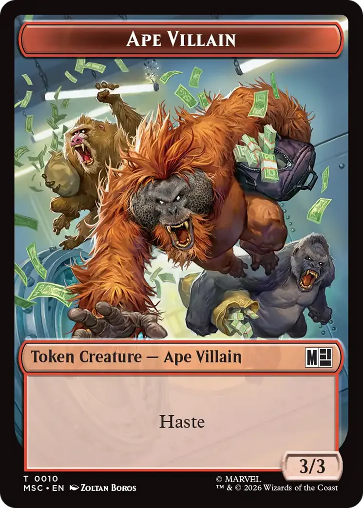Ape Villain from Marvel Super Heroes Commander - Magic: The Gathering