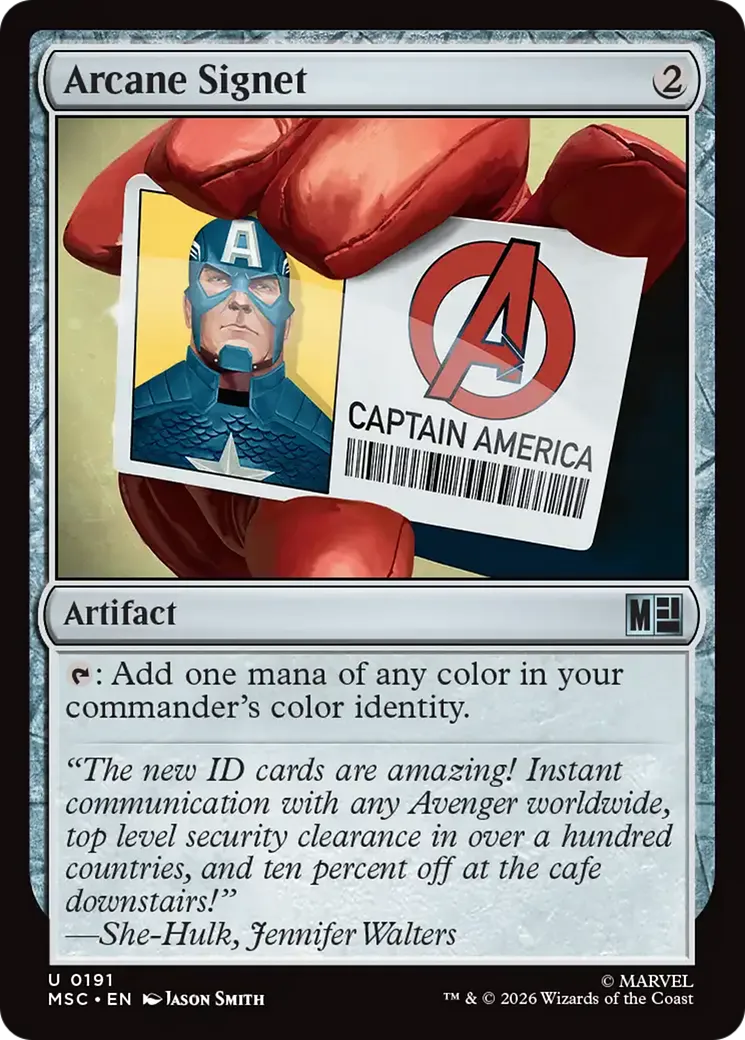 Cachet d'ésotérisme — Marvel Super Heroes Commander — Magic: The Gathering