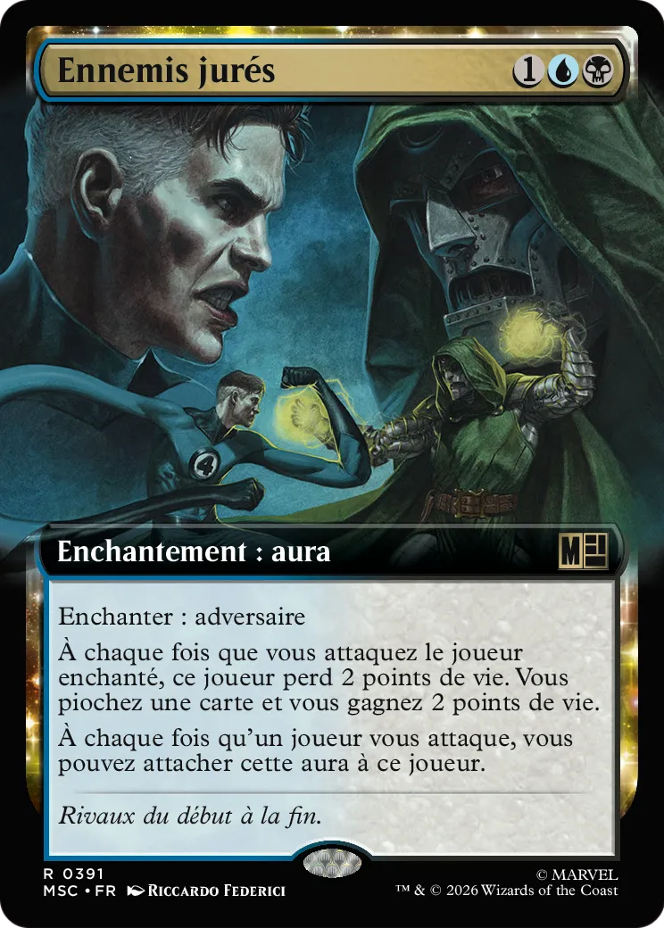 Ennemis jurés — Marvel Super Heroes Commander — Magic: The Gathering