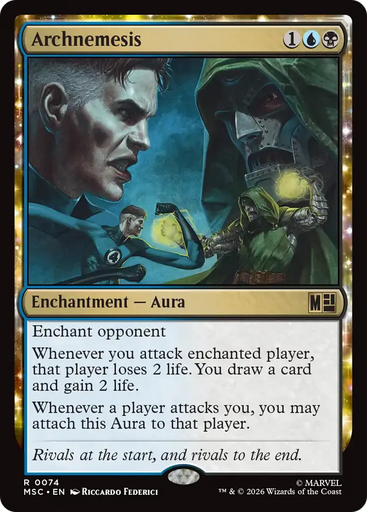 Ennemis jurés — Marvel Super Heroes Commander — Magic: The Gathering