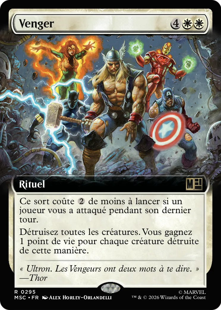 Venger — Marvel Super Heroes Commander — Magic: The Gathering