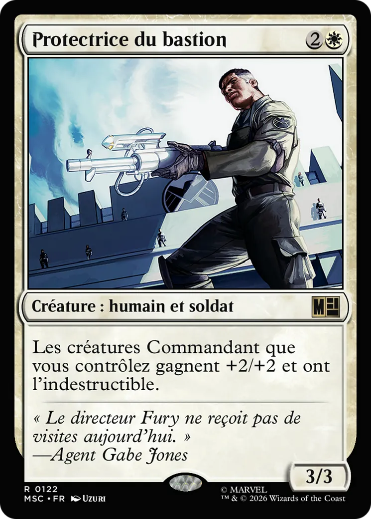 Protectrice du bastion — Marvel Super Heroes Commander — Magic: The Gathering