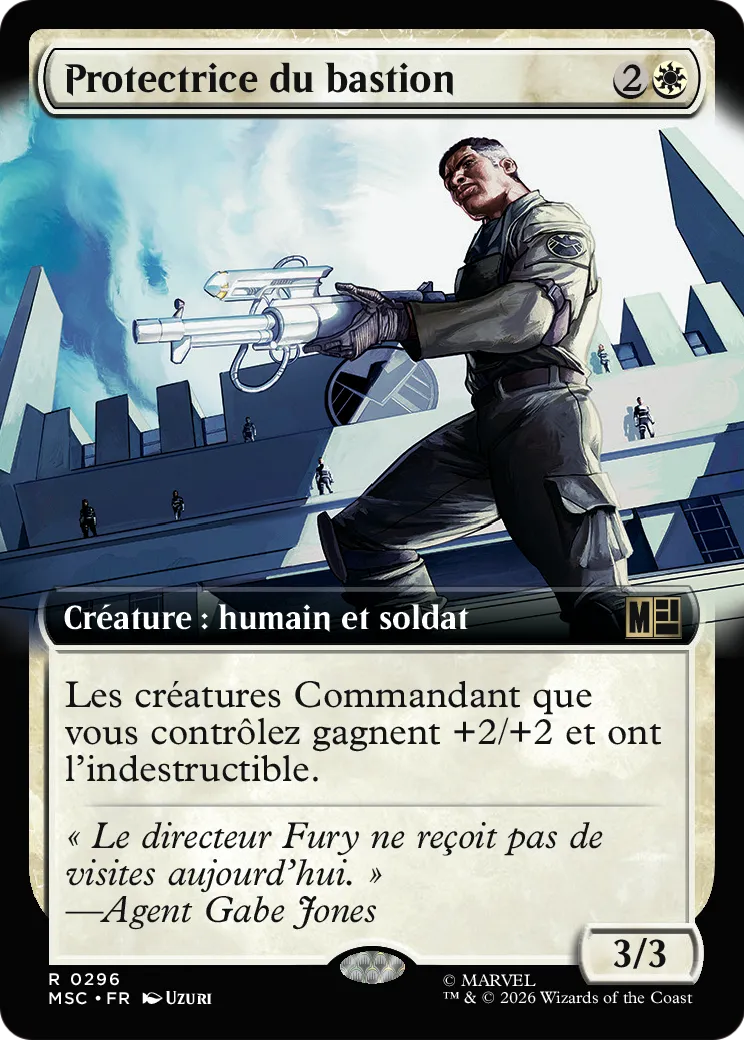 Protectrice du bastion — Marvel Super Heroes Commander — Magic: The Gathering