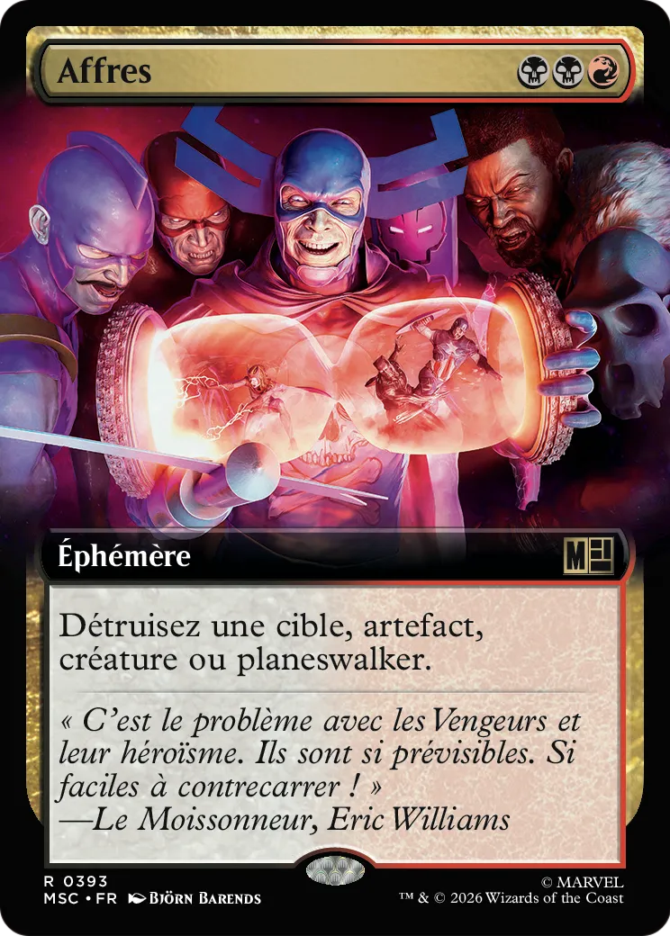 Affres — Marvel Super Heroes Commander — Magic: The Gathering