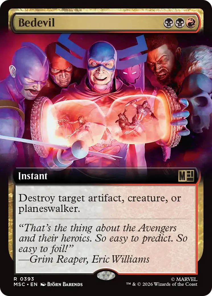 Bedevil — Marvel Super Heroes Commander — Magic: The Gathering