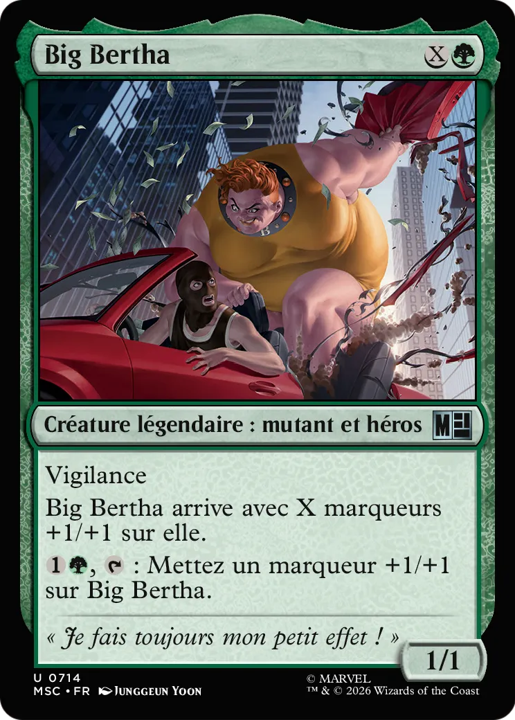 Big Bertha — Marvel Super Heroes Commander — Magic: The Gathering