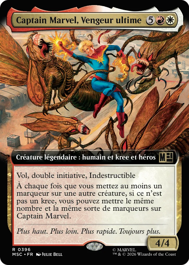 Captain Marvel, Vengeur ultime — Marvel Super Heroes Commander — Magic: The Gathering