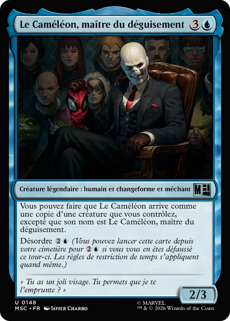 Le Caméléon, maître du déguisement — Marvel Super Heroes Commander — Magic: The Gathering