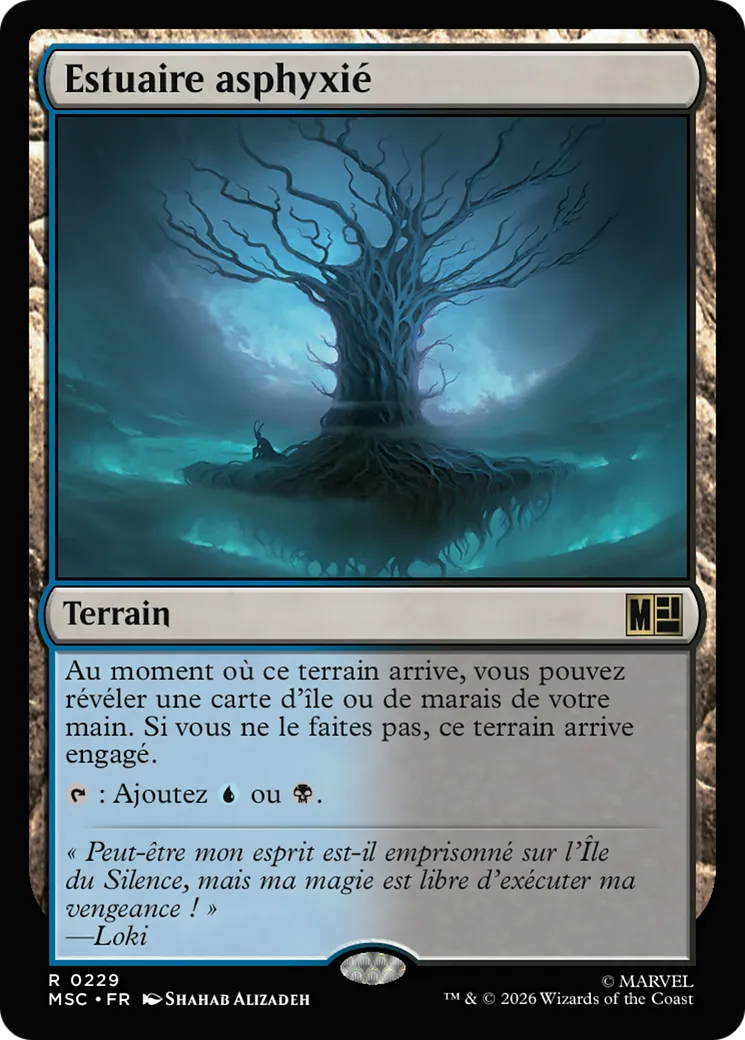 Estuaire asphyxié — Marvel Super Heroes Commander — Magic: The Gathering
